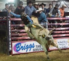 Championship Bull Riding Competition